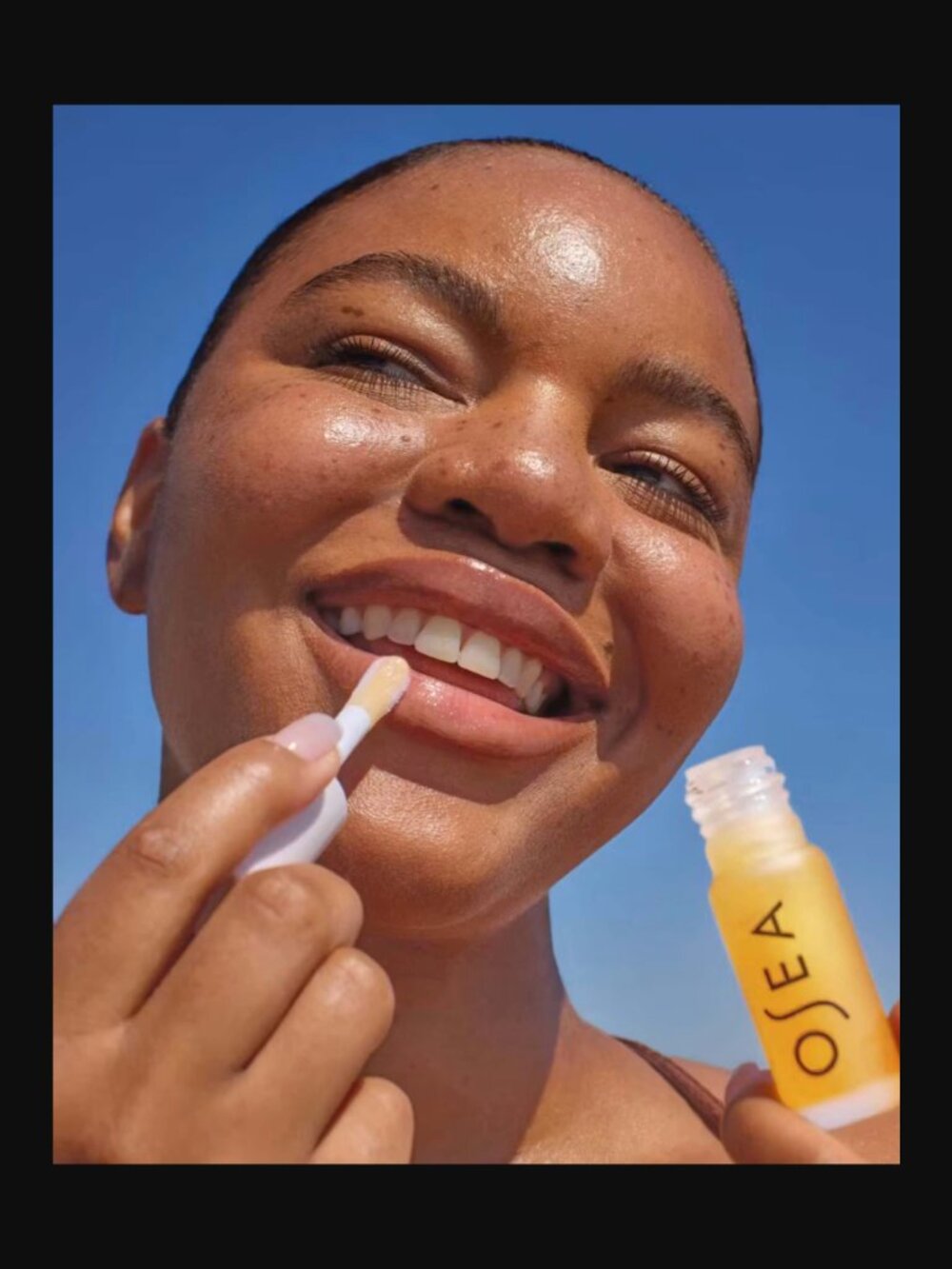 ❣️2/$36 NIB OSEA Malibu Hyaluronic Lip Oil Booster Full Size Retail $28.00 - Picture 2 of 9